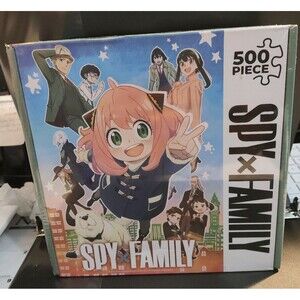 Puzzle 2023 SPY X FAMILY Anime 500 Piece Interlocking Jigsaw 18"x24" NEW SEALED